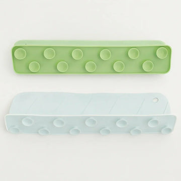 Suction For Kitchen And Bathroom Flexible Water Splash Stopper - 12 Inch (Random Color)